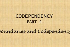 Boundaries and Codependency