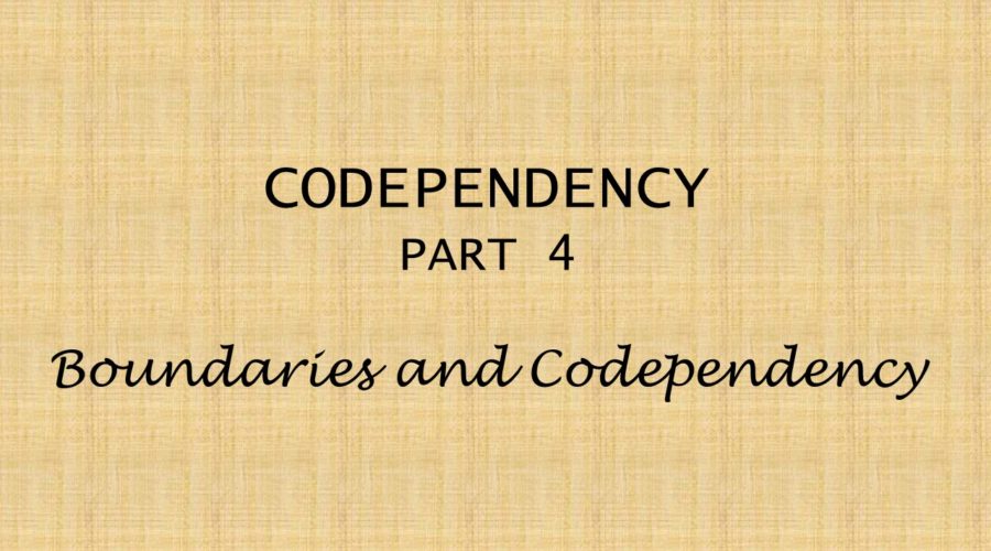 Boundaries and Codependency