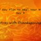 Pray with Thanksgiving